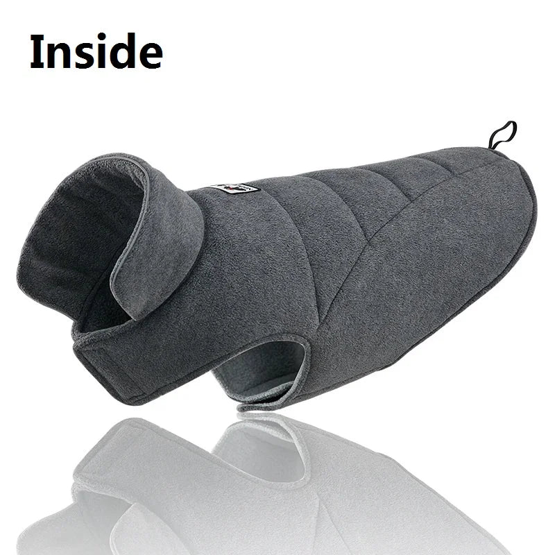 High-Quality Reversible Reflective Dog Coat for Winter