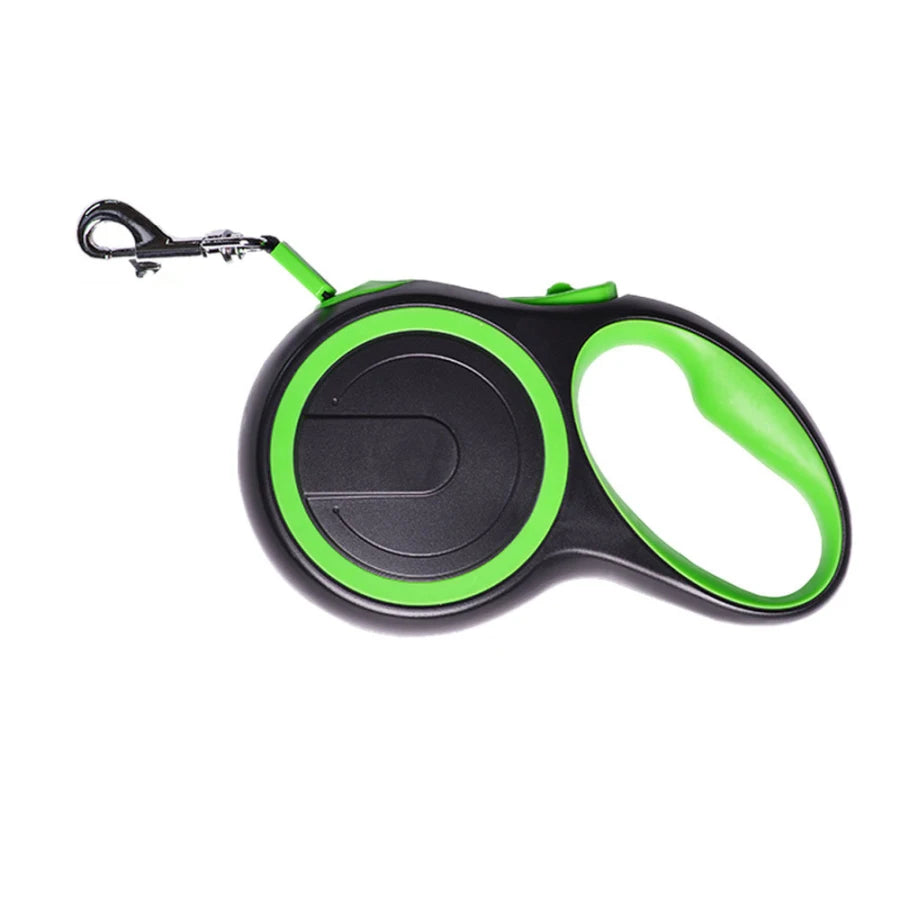 Automatic Retractable Dog Leash - Durable Nylon Ribbon for Small to Large Breeds