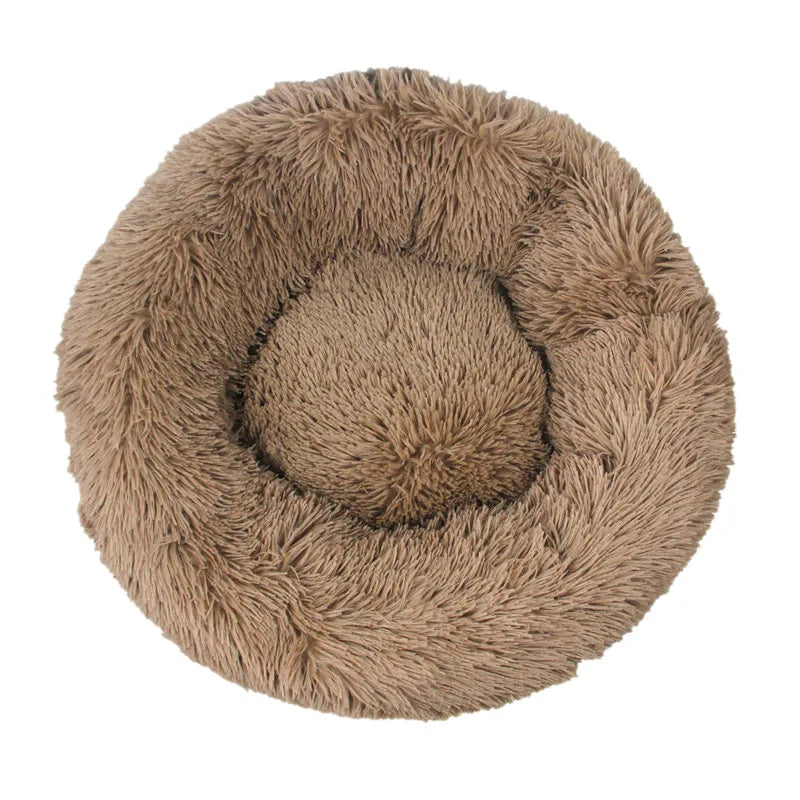 Cozy Haven Round Plush Pet Bed 40-110cm