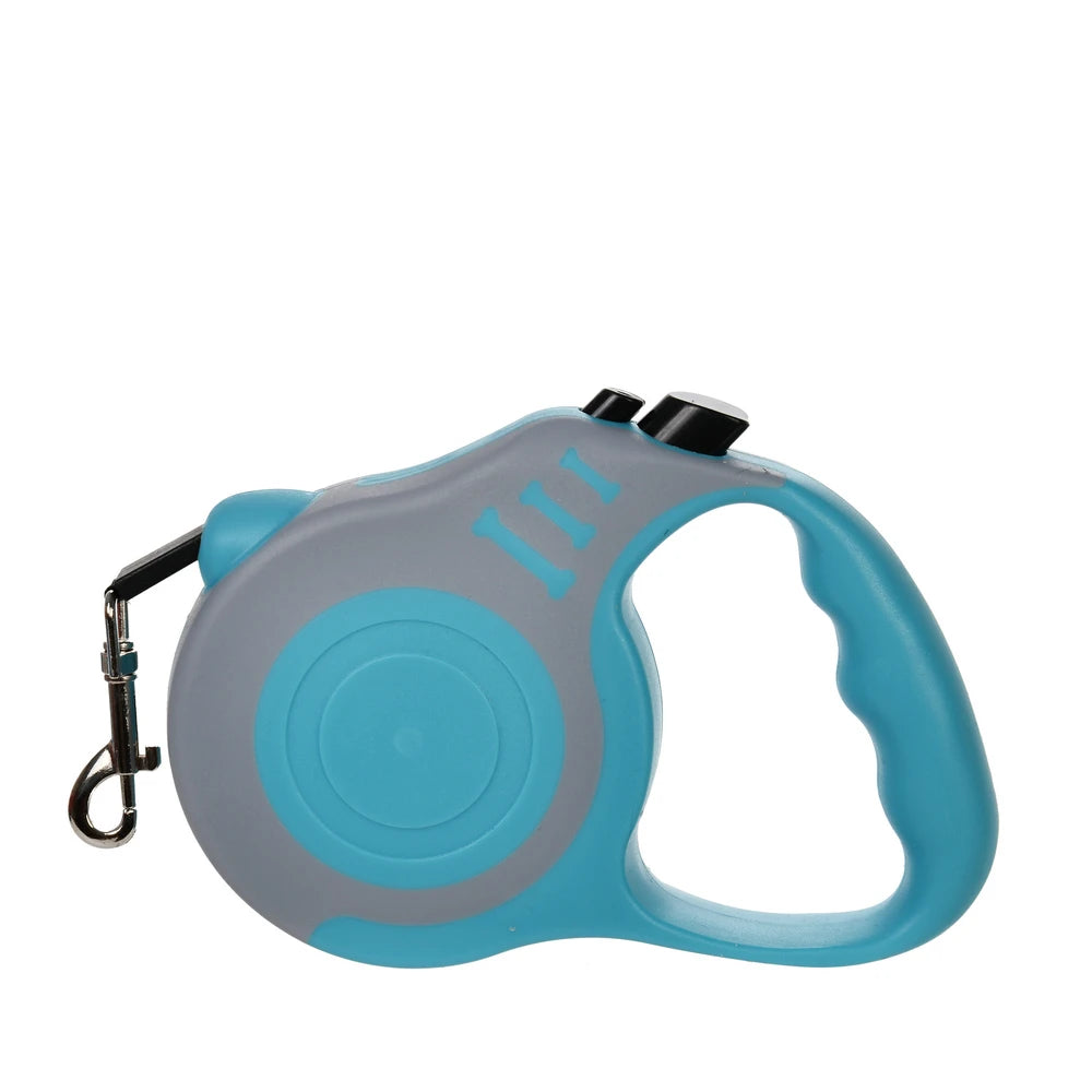 Retractable Nylon Dog Leash - Adjustable & Automatic for Stylish Walks