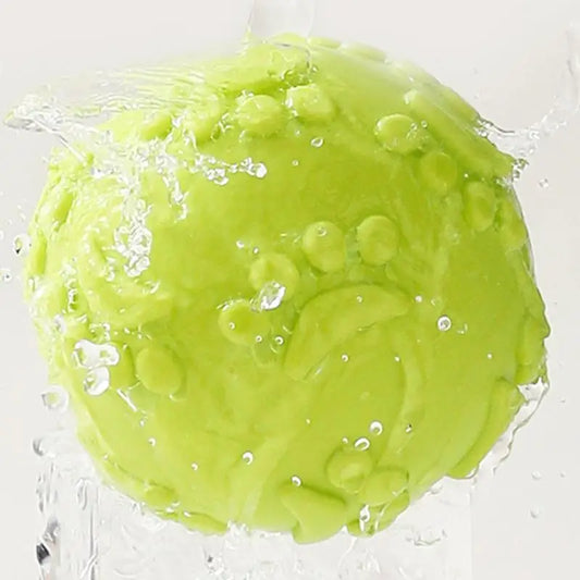 Dog Chew Squeaky Toy Ball For Small Medium And Large Breeds