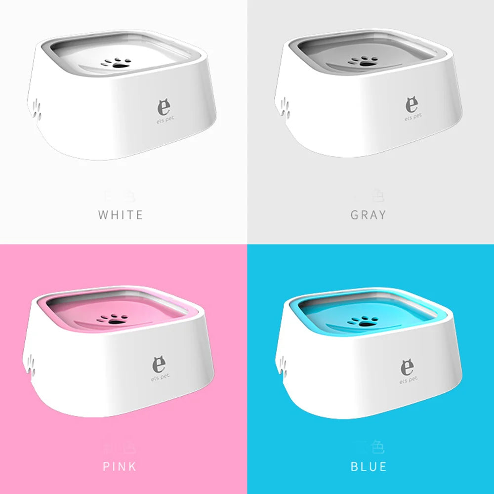 Custom No-Spill Dog Water Bowl – Anti-Overflow Slow Feeder