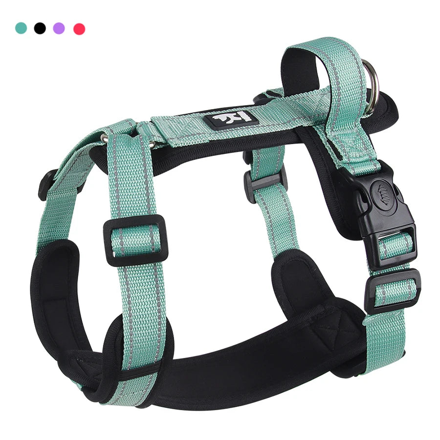 Reflective Dog Harness with Handle – Easy Control for Every Adventure
