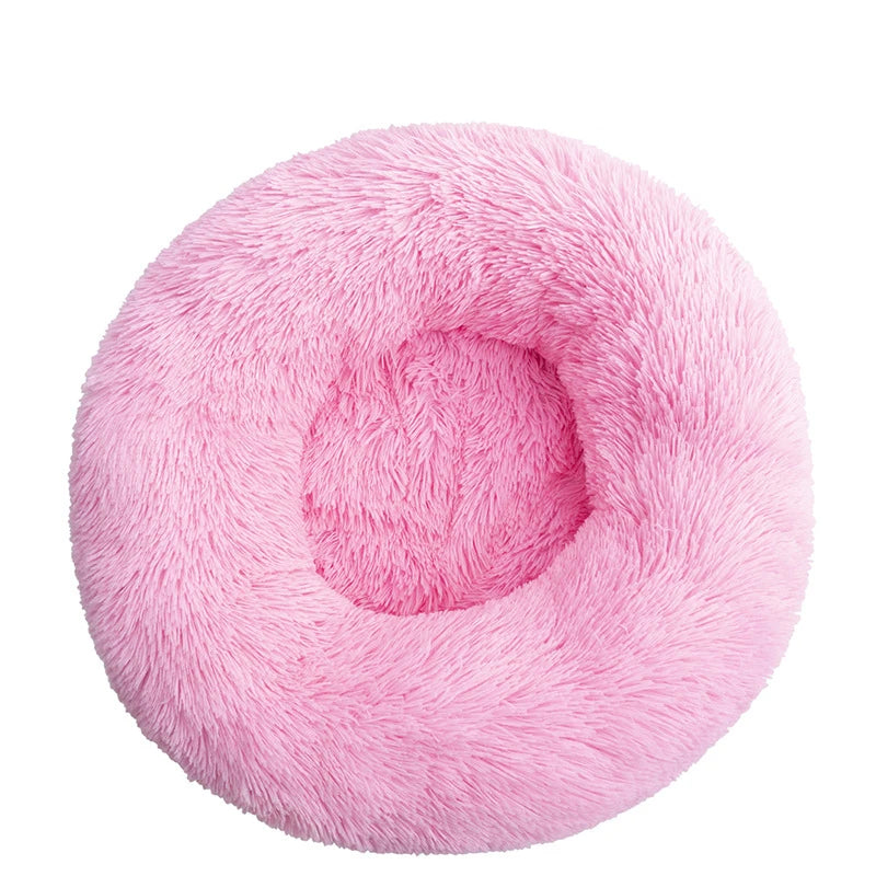 Cozy Haven Round Plush Pet Bed 40-110cm