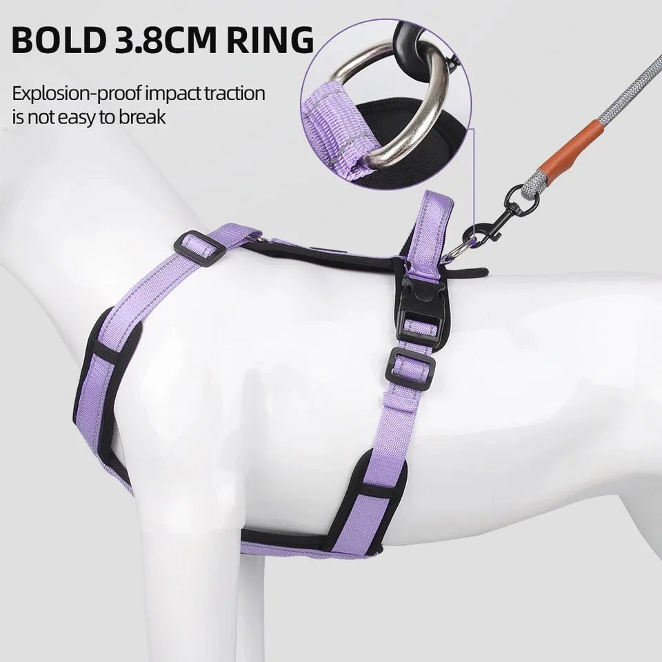 Reflective Dog Harness with Handle – Easy Control for Every Adventure