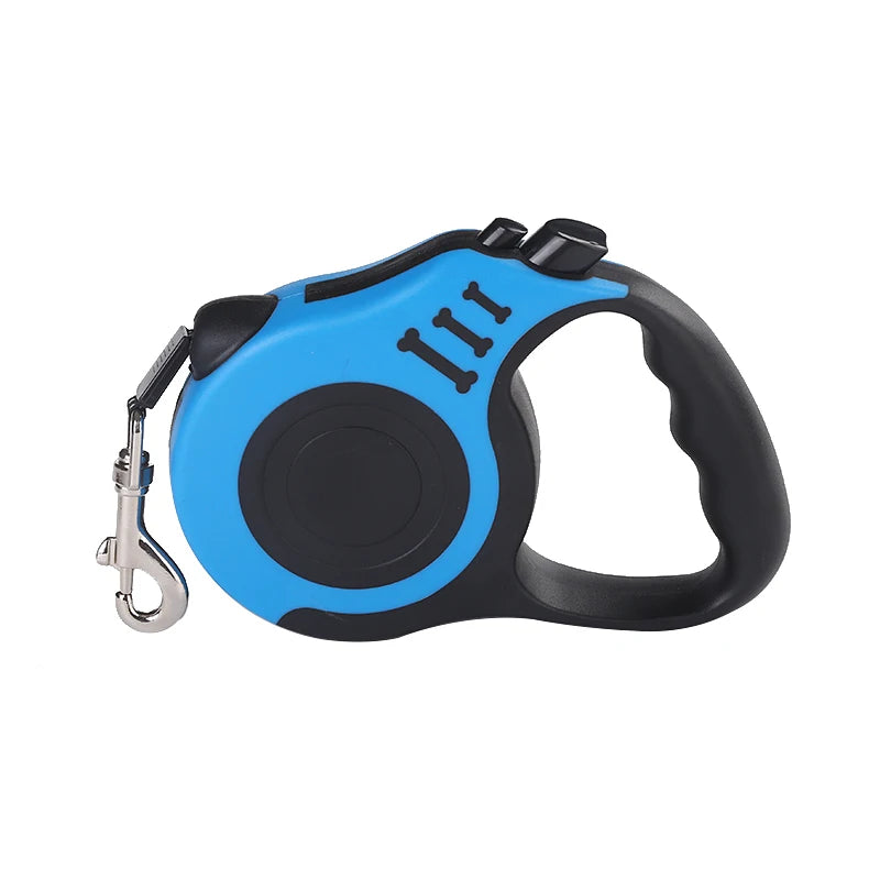 Retractable Nylon Dog Leash - Adjustable & Automatic for Stylish Walks