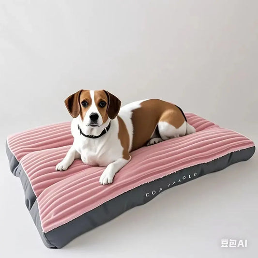 CozyCord Corduroy Dog Sofa – Plush, Detachable, and Easy-to-Clean Pet Bed