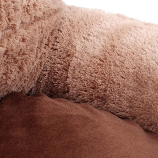 Plush Cushion Pet Bed – Breathable Comfort & Support for Dogs & Cats