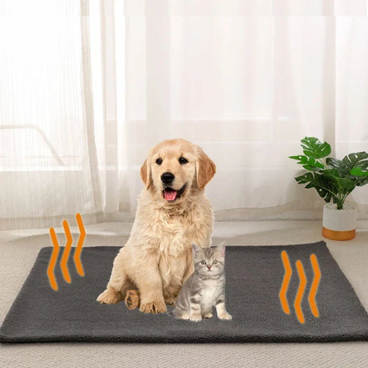 Spontaneous Heating Pet Sleeping Mat for Cozy Winters
