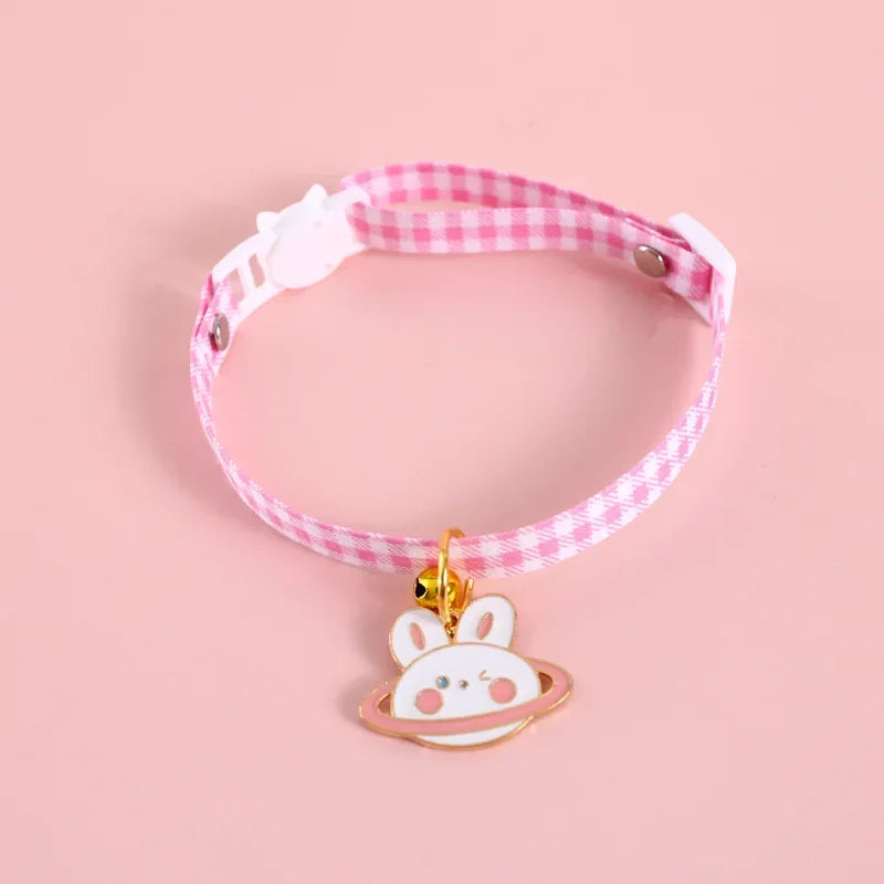 Cute Pendant Collar with Bell for Small Dogs & Cats