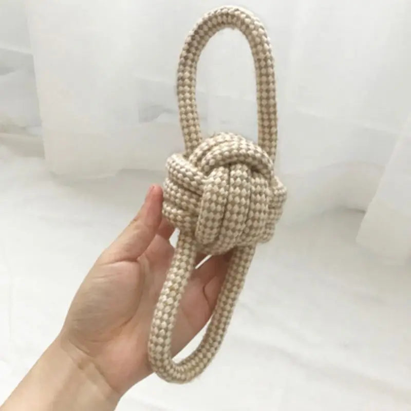 Interactive Knot Toy for Cats & Dogs – Durable Chew Toy for Healthy Teeth