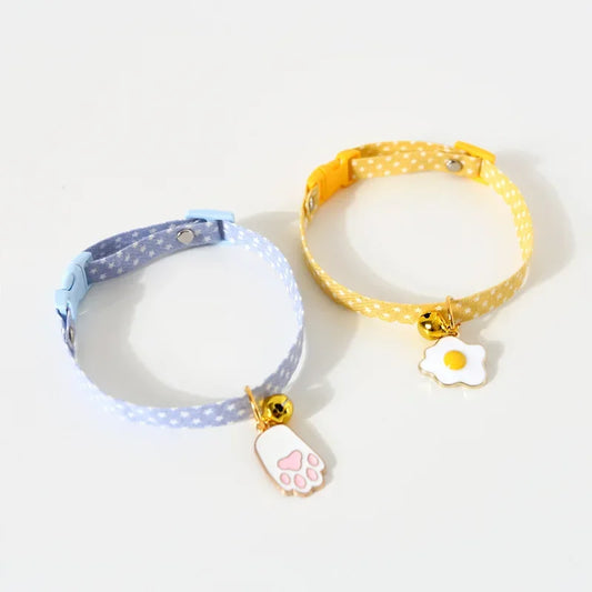 Cute Pendant Collar with Bell for Small Dogs & Cats