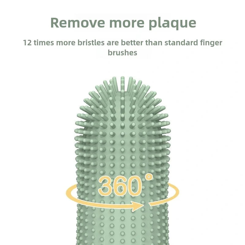 360° Cleaning Finger Toothbrush for Dogs & Cats – Ultimate Dental Care