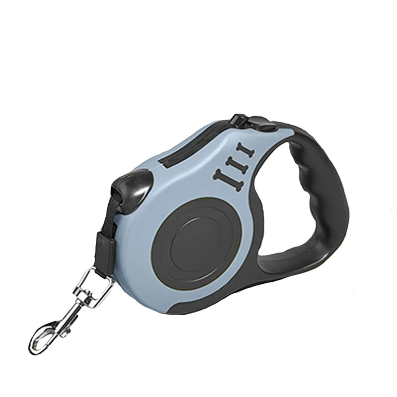 Retractable Nylon Dog Leash - Adjustable & Automatic for Stylish Walks