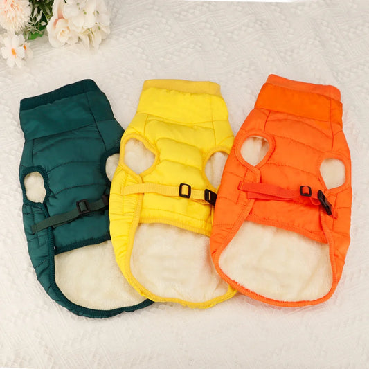 Cozy Furry Winter Vest for Small to Medium Dogs & Cats