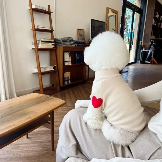 PlushLove Wool Sweater - Warmth and Style for Small Pets