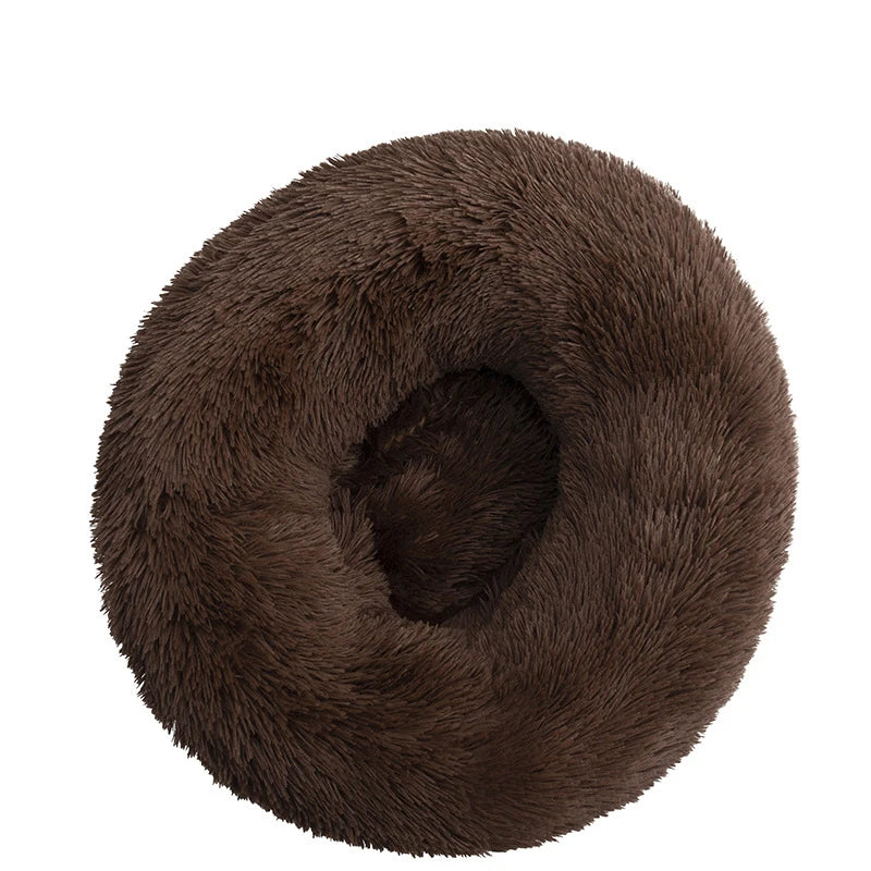 Cozy Haven Round Plush Pet Bed 40-110cm