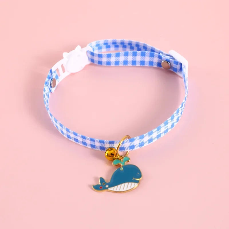 Cute Pendant Collar with Bell for Small Dogs & Cats
