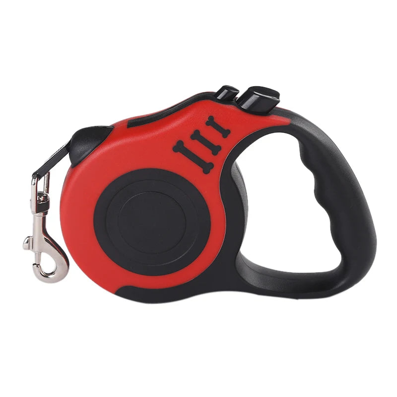 Retractable Nylon Dog Leash - Adjustable & Automatic for Stylish Walks