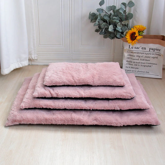 Cozy Comfort Fleece Pet Bed Mat - Perfect for Small to Large Dogs and Cats