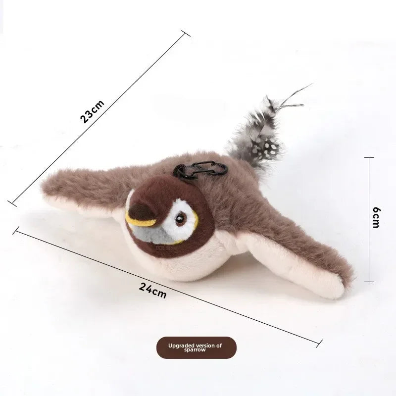 Rechargeable Catnip Bird Companion Toy