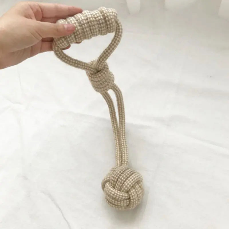 Interactive Knot Toy for Cats & Dogs – Durable Chew Toy for Healthy Teeth