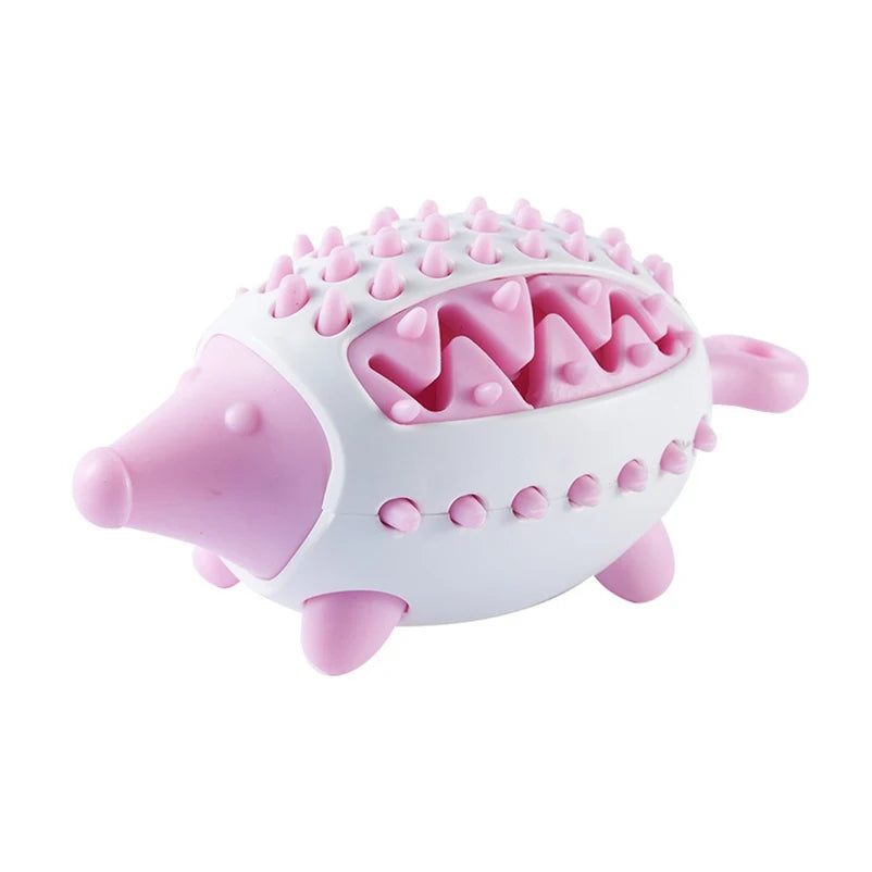 Hedge Chew Interactive Slow-Feeder Puzzle Toy – Bite-Resistant Hedgehog Dental Treating Ball