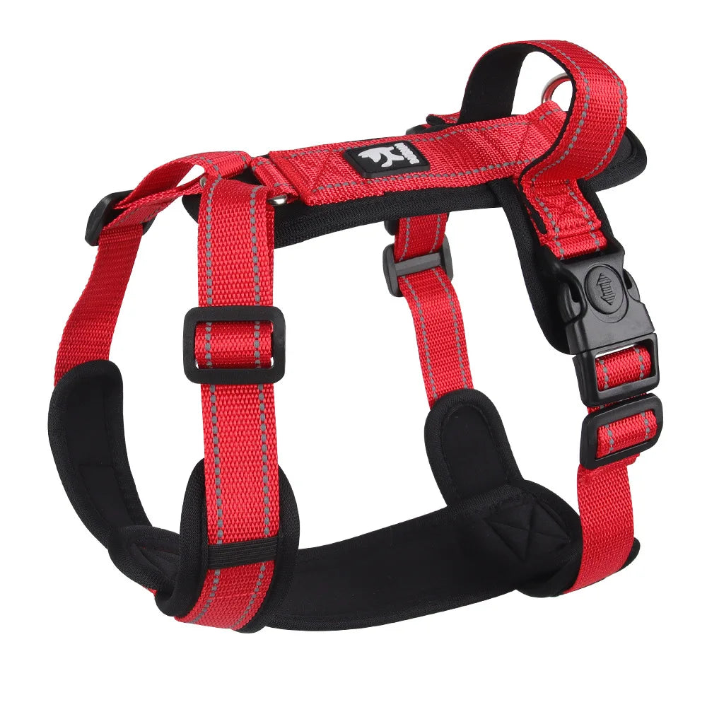 Reflective Dog Harness with Handle – Easy Control for Every Adventure