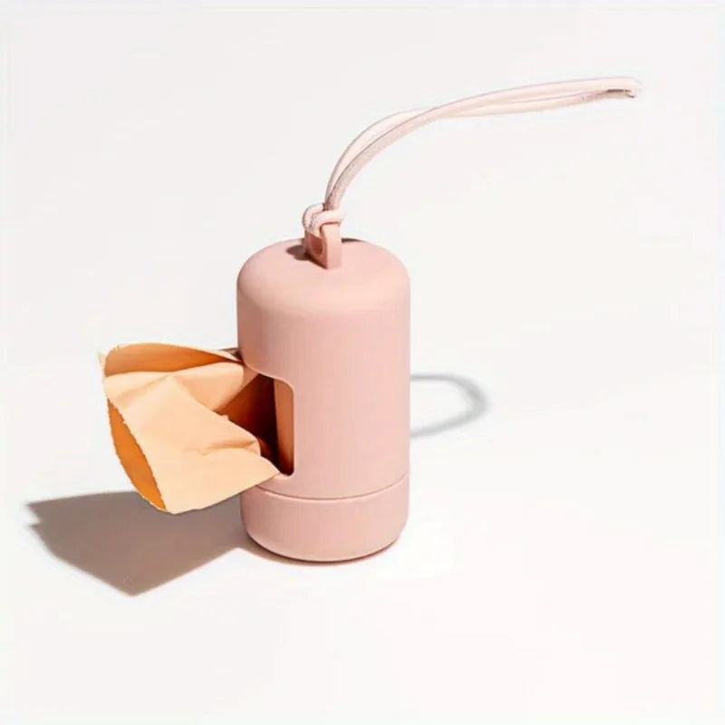 Compact Pet Waste Bag Dispenser – On-the-Go Convenience