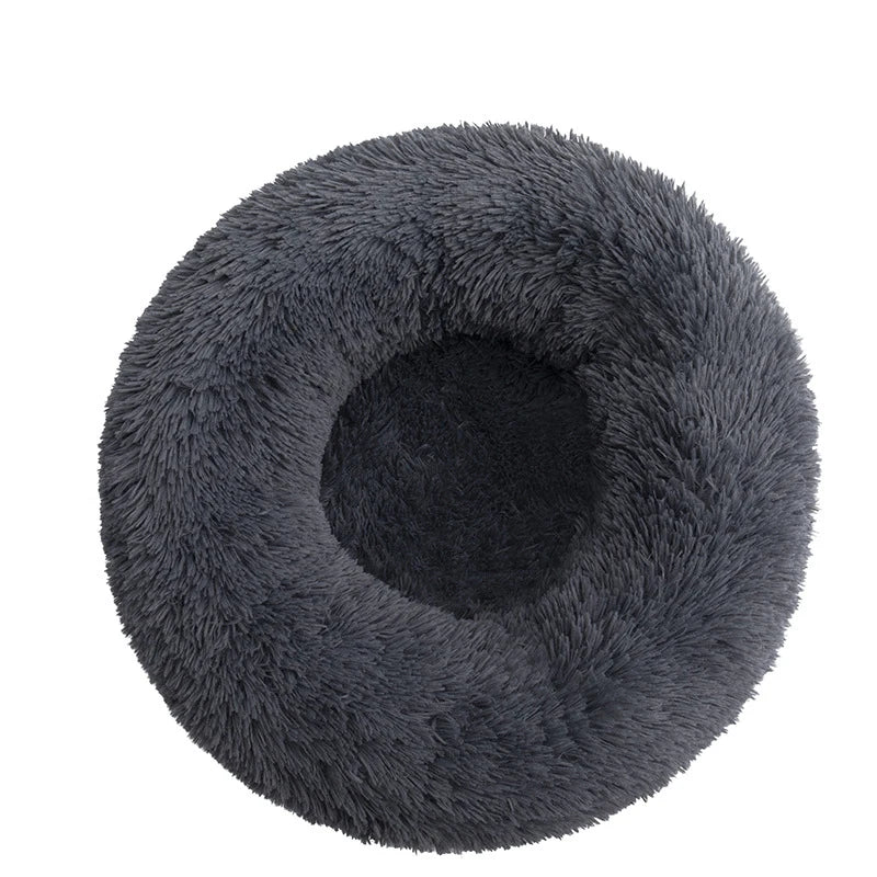 Cozy Haven Round Plush Pet Bed 40-110cm