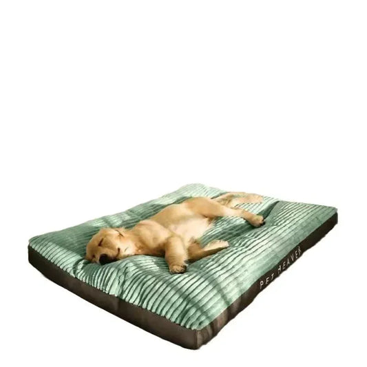 CozyCord Corduroy Dog Sofa – Plush, Detachable, and Easy-to-Clean Pet Bed