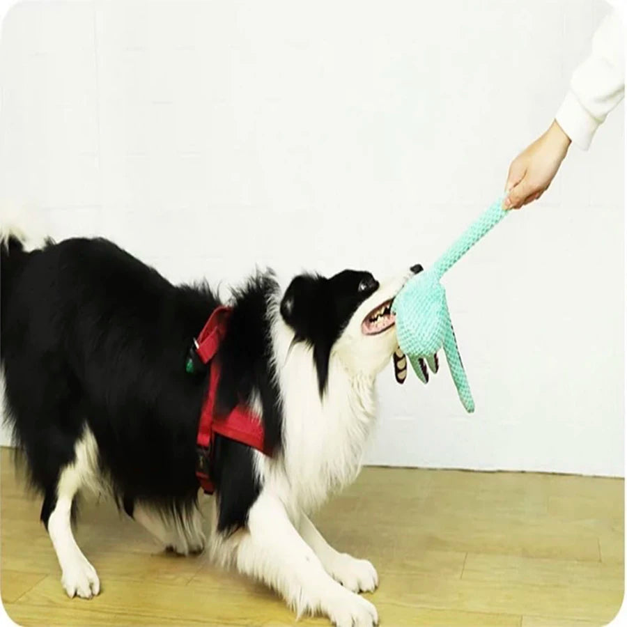 Plush Octopus Squeaky Toy – Perfect Boredom Buster for Dogs