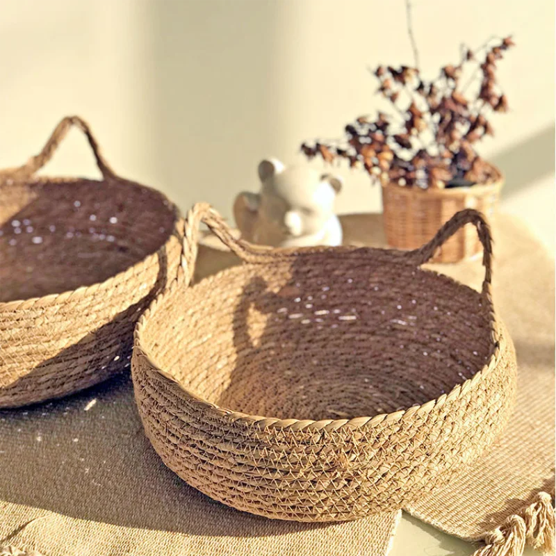 Cat Bed Woven Removable Floor Rattan