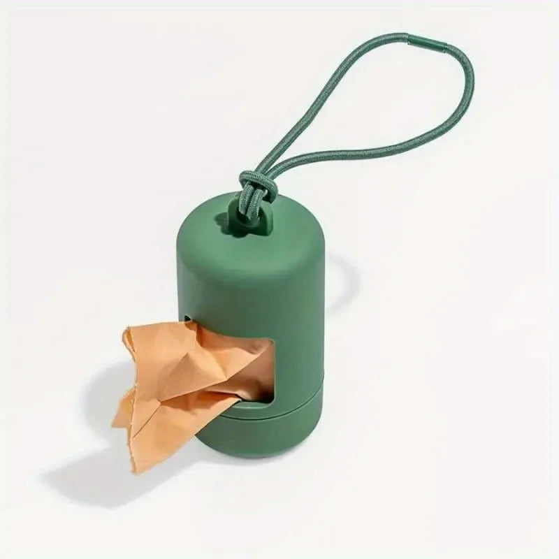 Compact Pet Waste Bag Dispenser – On-the-Go Convenience