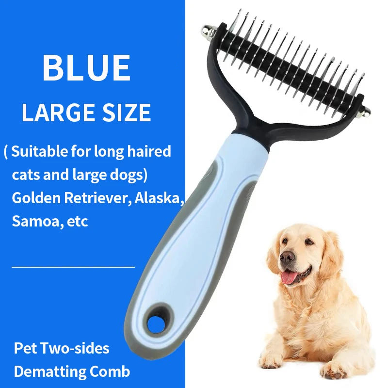 Pet Hair Straightener Comb for Tangle-Free Coats