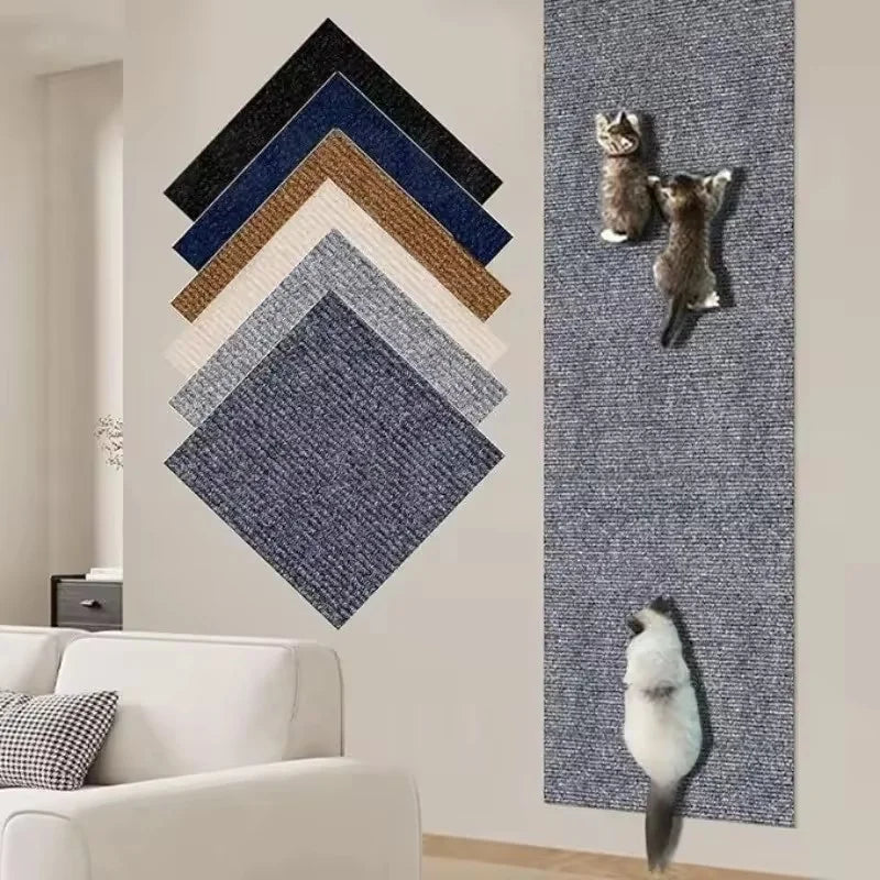 7-Color Cat Scratcher Sofa Protector – Customizable Self-Adhesive Scratch Mat