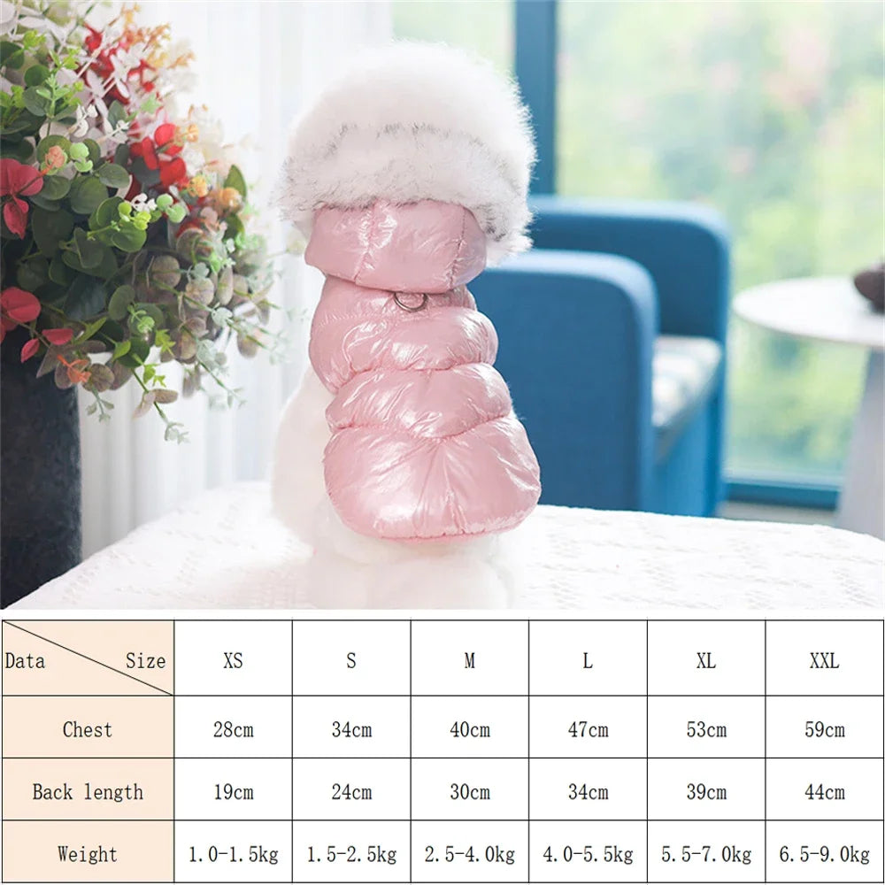 Ultimate Winter Dog Hoodie - Waterproof & Windproof Coat with Fur Trim