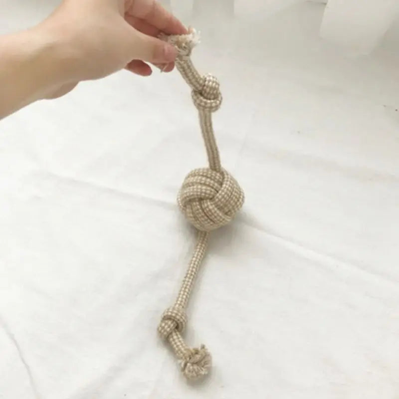 Interactive Knot Toy for Cats & Dogs – Durable Chew Toy for Healthy Teeth