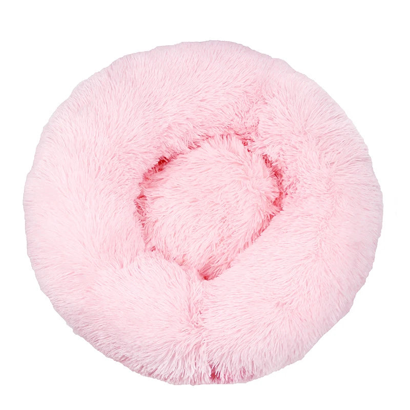 Cozy Haven Round Plush Pet Bed 40-110cm
