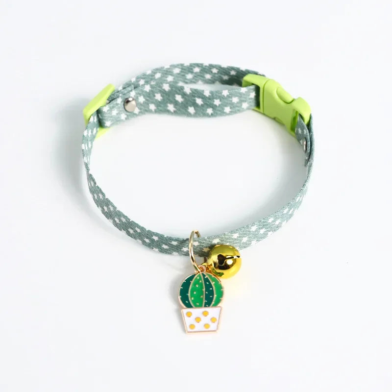 Cute Pendant Collar with Bell for Small Dogs & Cats