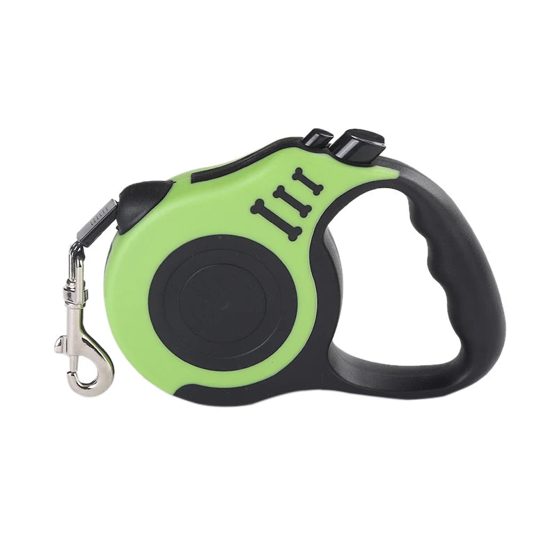 Retractable Nylon Dog Leash - Adjustable & Automatic for Stylish Walks