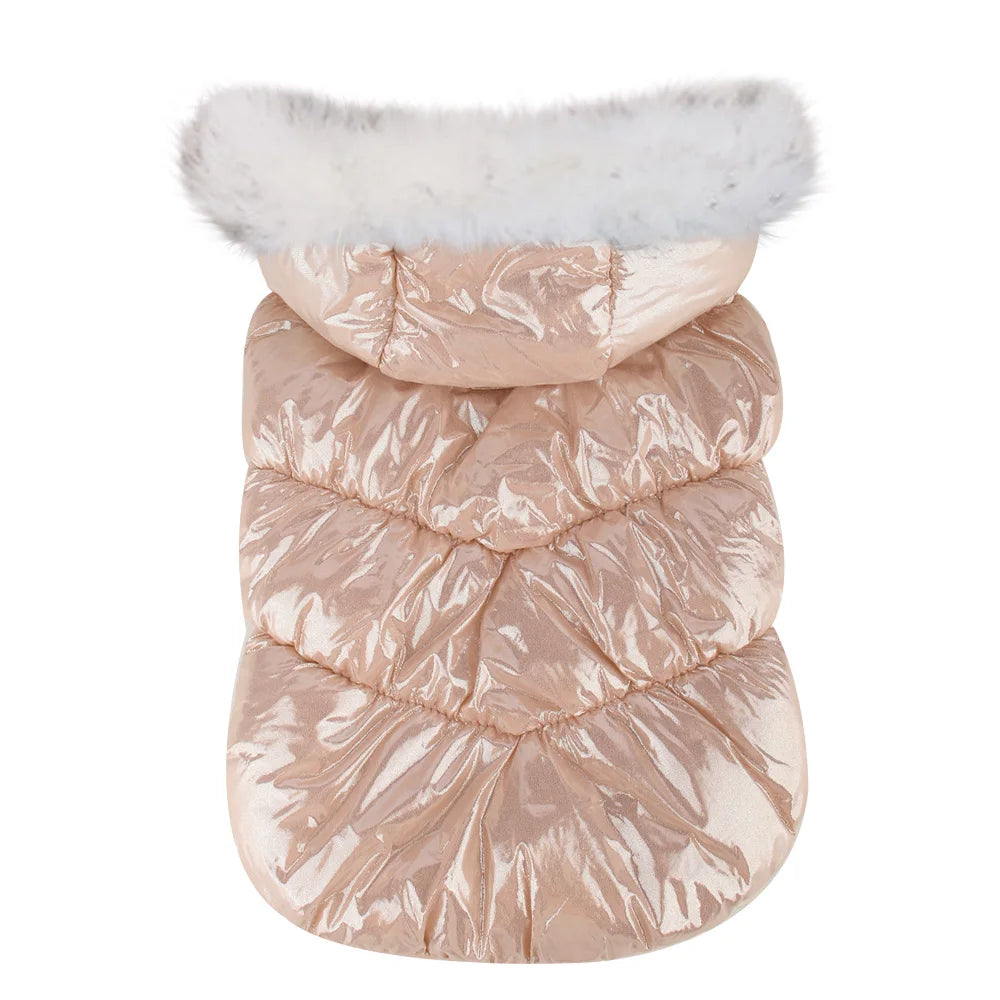 Ultimate Winter Dog Hoodie - Waterproof & Windproof Coat with Fur Trim