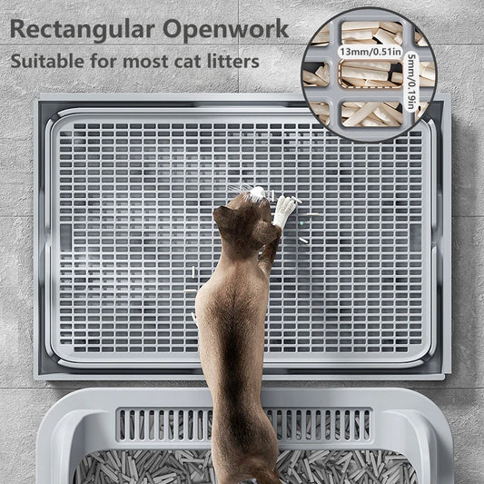 Ultimate Waterproof Cat Litter Mat Double Layer Clean Pad for Effortless Maintenance