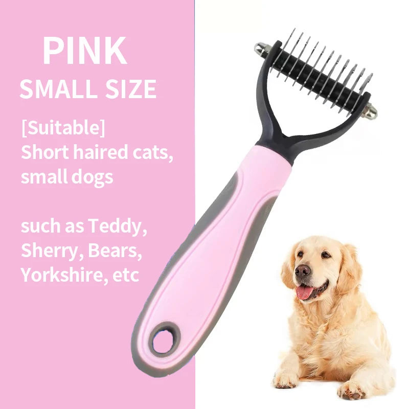 Pet Hair Straightener Comb for Tangle-Free Coats