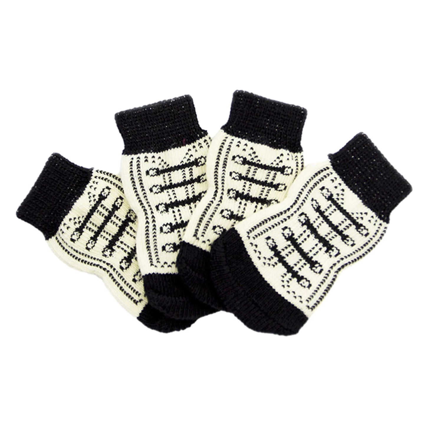 PawGuard Knitted Pet Socks - Cozy Anti-Slip Protection for Winter