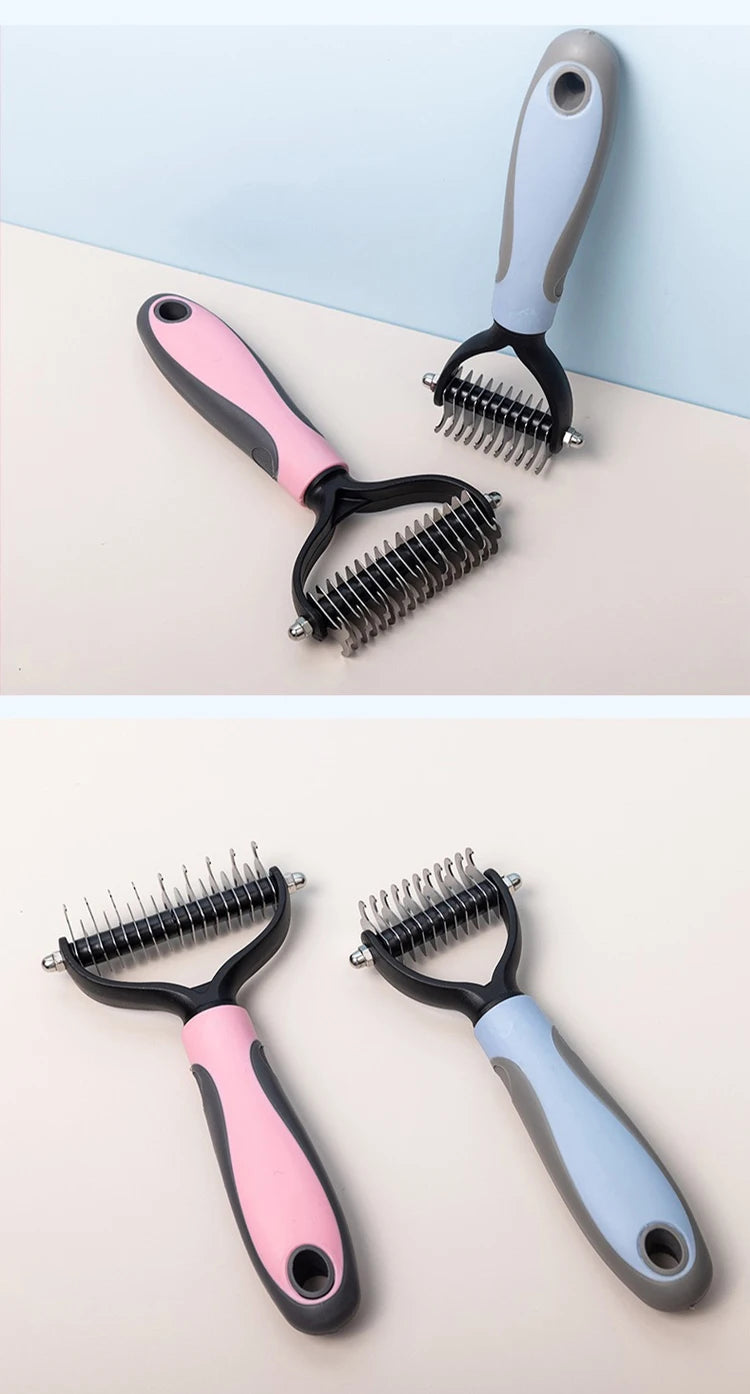 Pet Hair Straightener Comb for Tangle-Free Coats