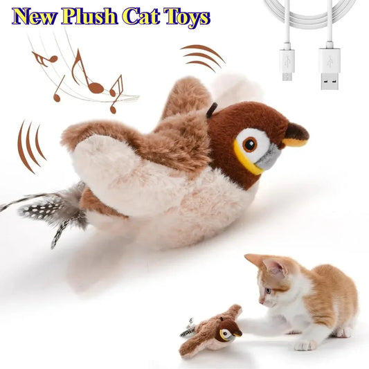 Rechargeable Catnip Bird Companion Toy