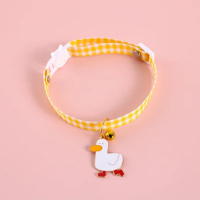 Cute Pendant Collar with Bell for Small Dogs & Cats
