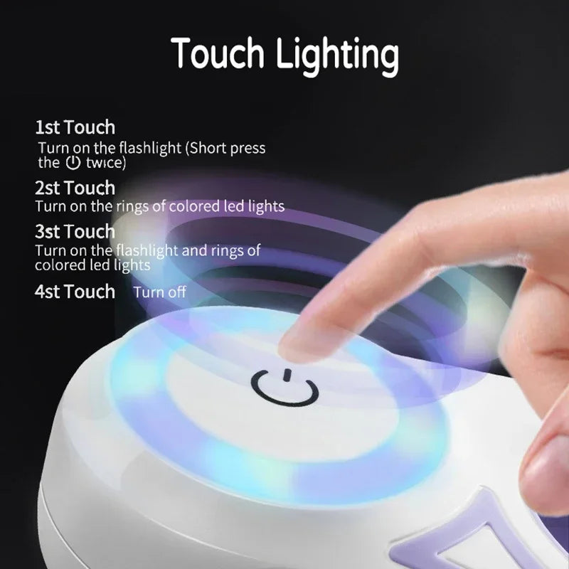 LED Retractable Dog Leash with Built-In Light - Illuminate Your Walks