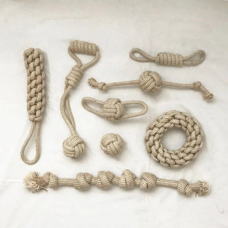 Interactive Knot Toy for Cats & Dogs – Durable Chew Toy for Healthy Teeth